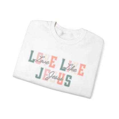 Love Like Jesus Pastel Sweatshirt