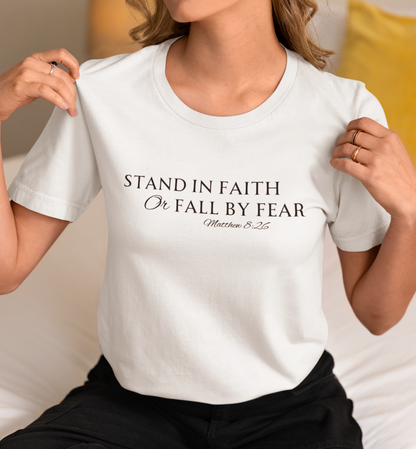 Stand in Faith Type Matt. 8:26