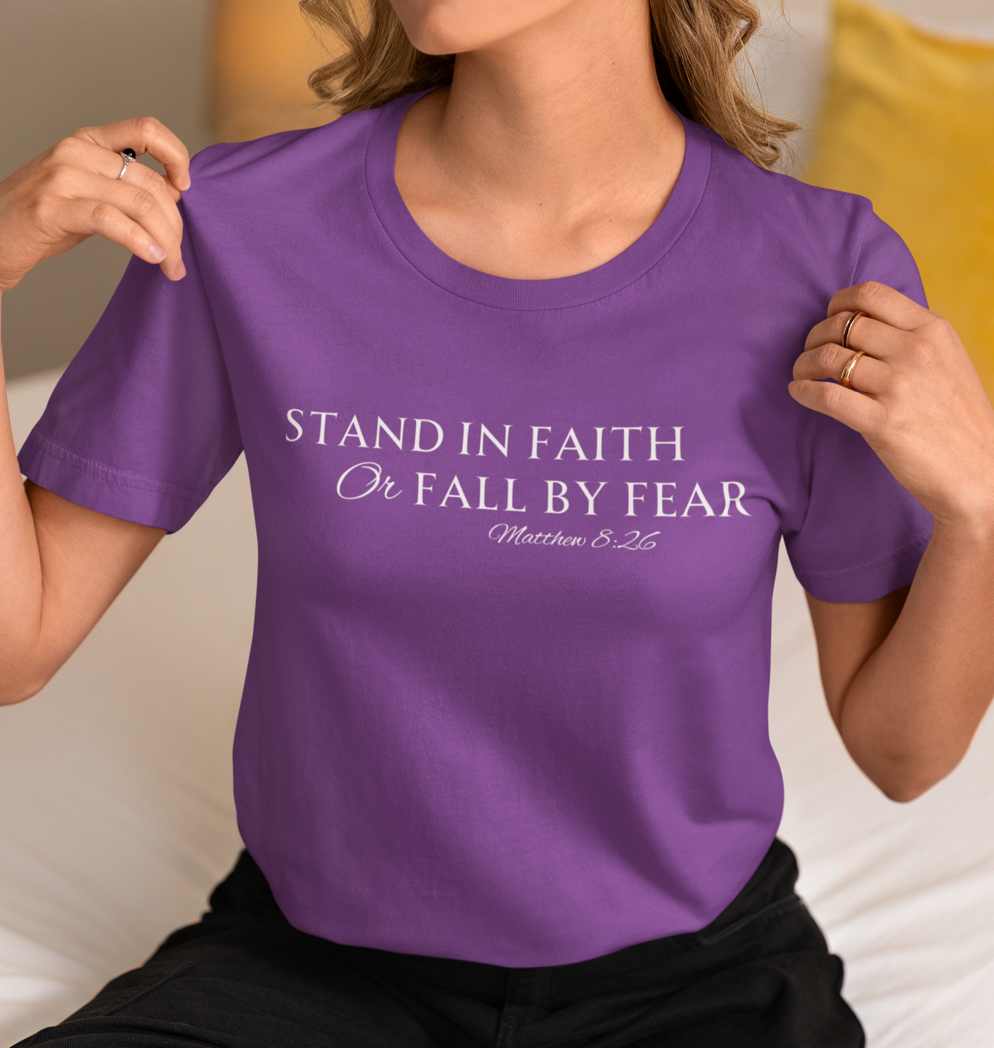 Stand in Faith Type Matt. 8:26
