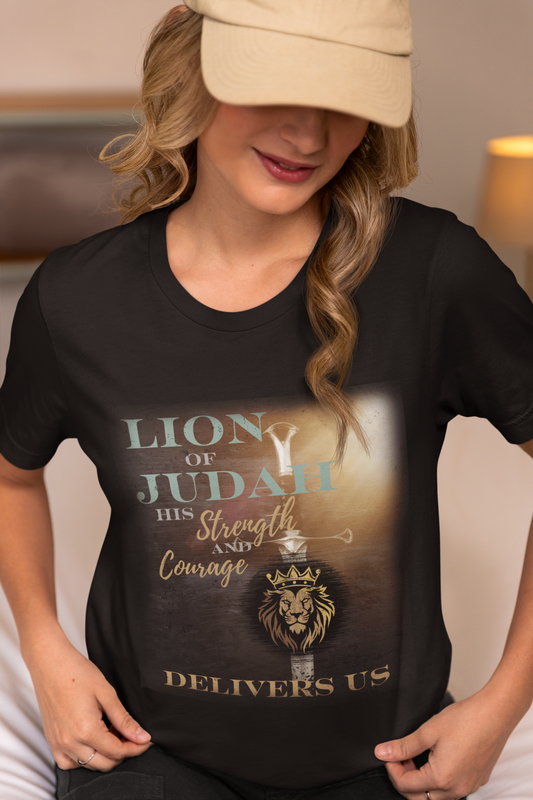 Lion of Judah Strength Courage Patch