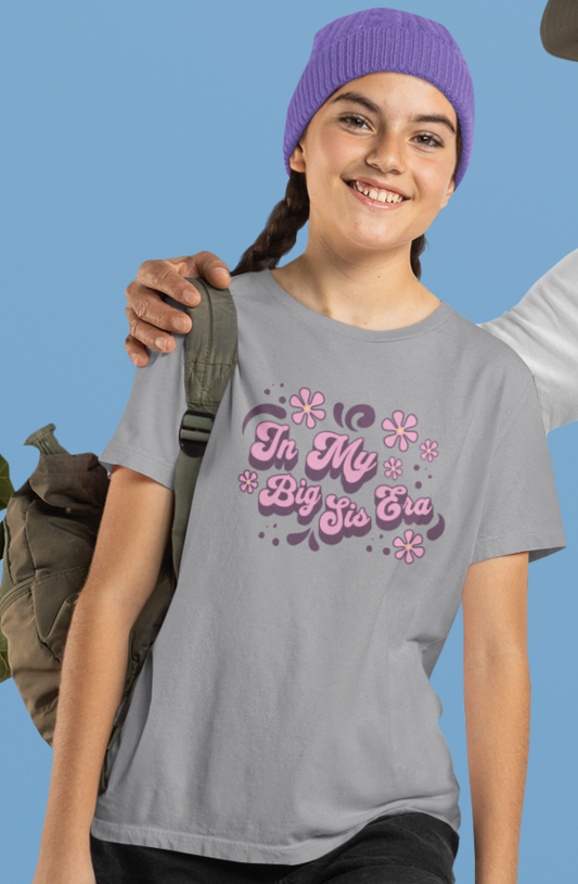 In My Big Sis Era Purple Youth Shirt