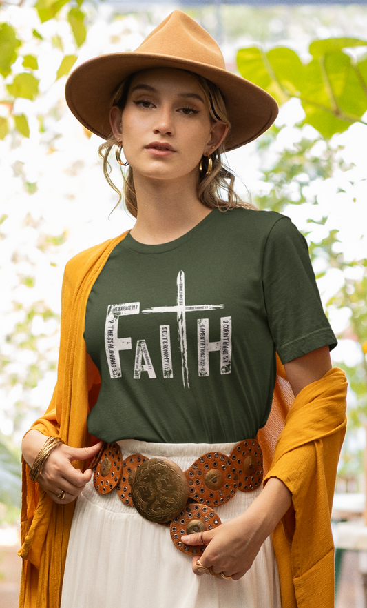 Faith Thin Print Scripture