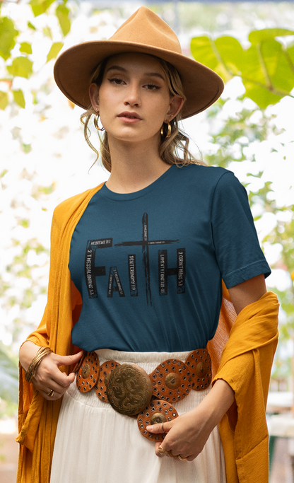 Faith Thin Print Scripture