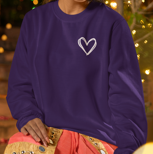 Corner Heart Sweatshirt