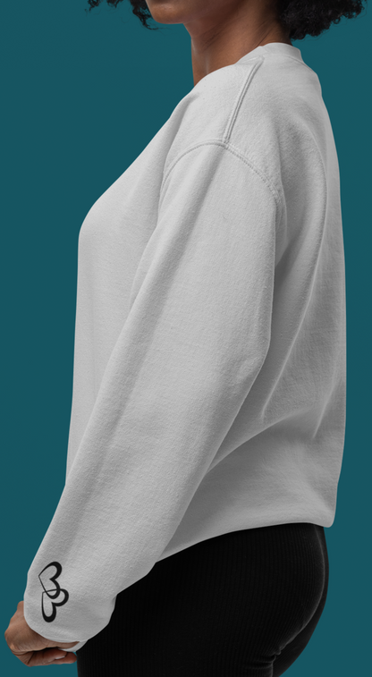Custom I Bear My Heart on My Sleeve Print Style 2 Sweatshirt