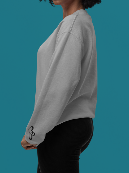 Custom Mama Est 2024 Heart Bubbles Sleeve Sweatshirt