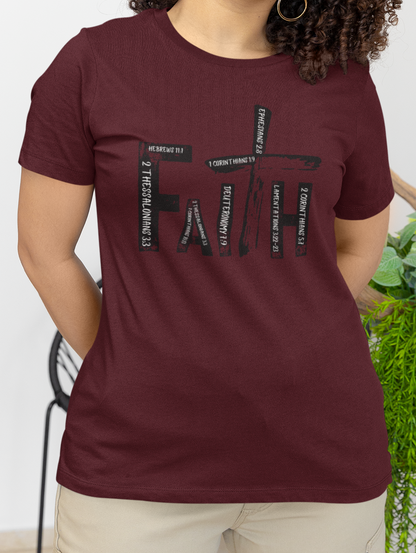 Faith Bold Print Scripture