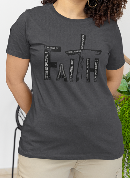 Faith Bold Print Scripture