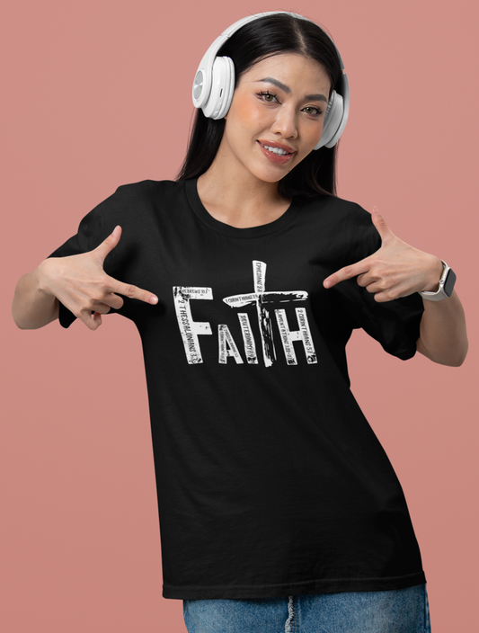 Faith Bold Print Scripture