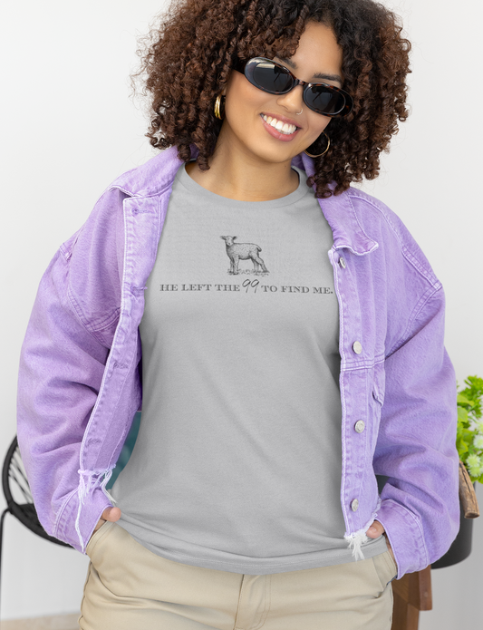 Left 99 Lamb Sketch Print Script