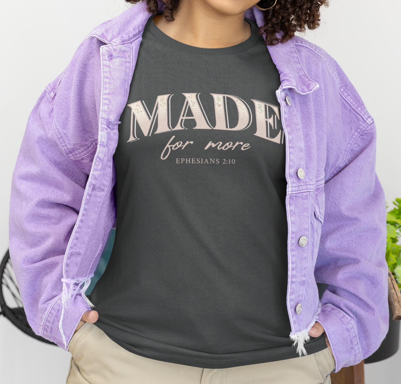 Made For More Taupe Eph. 2:10