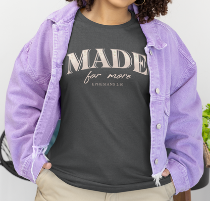 Made For More Taupe Eph. 2:10