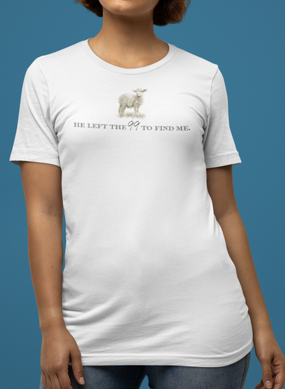Left 99 Lamb Natural Print Script