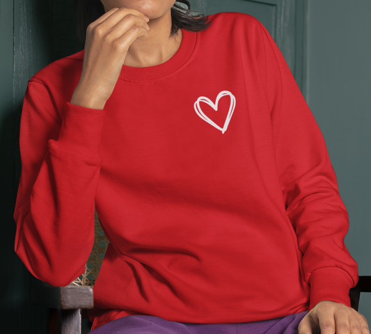 Corner Heart Sweatshirt
