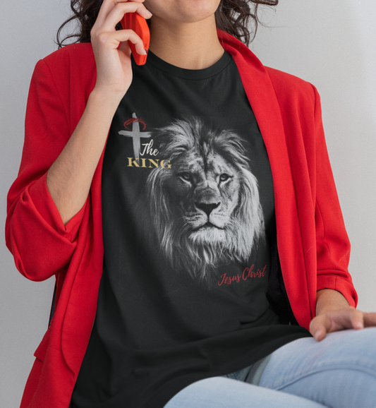 King Jesus Lion of Judah Thorns on Cross
